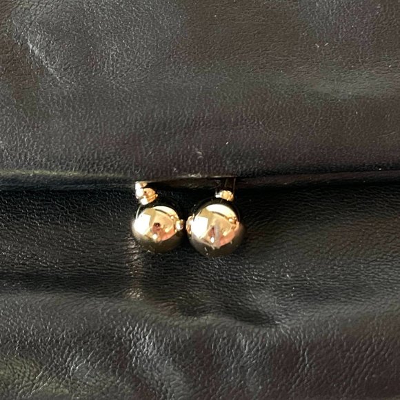 Coccinelle Black Leather Envelope Pouch - Picture 10 of 10